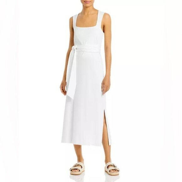 Vince Dresses & Skirts - Vince Belted Pima Cotton Midi dress, XS